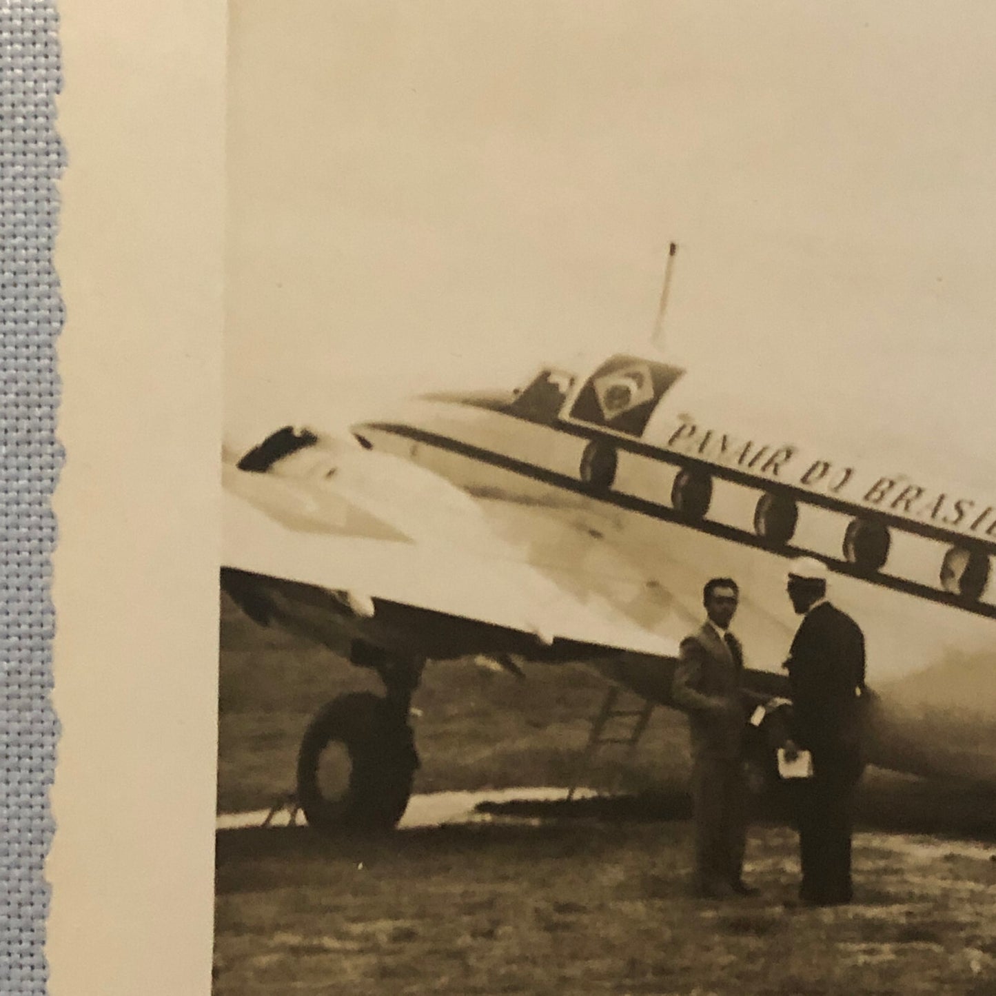 Panair Do Brasil Aircraft Airplane Plane Photo Photograph Brazil Brazilian