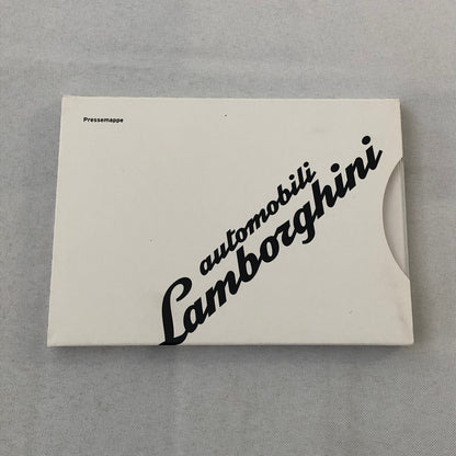 Lamborghini Press Kit Brochure with CD Estoque Concept Gallardo Murcielago