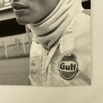 Vintage Racing Photo Jacky Ickx 1969 1000KM Race Motorsport Photograph