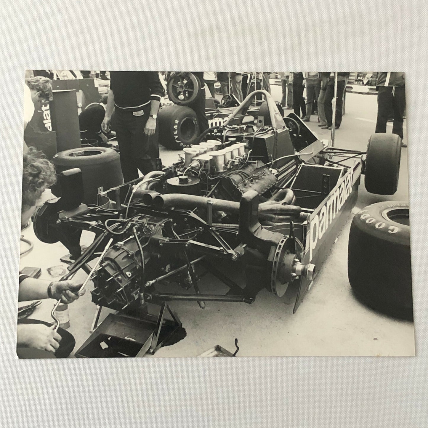 Vintage 1980 Brabham Racing BT 49 Car Press Photo Photograph DPPI 