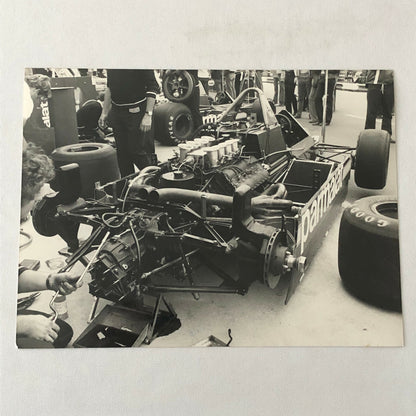 Vintage 1980 Brabham Racing BT 49 Car Press Photo Photograph DPPI 