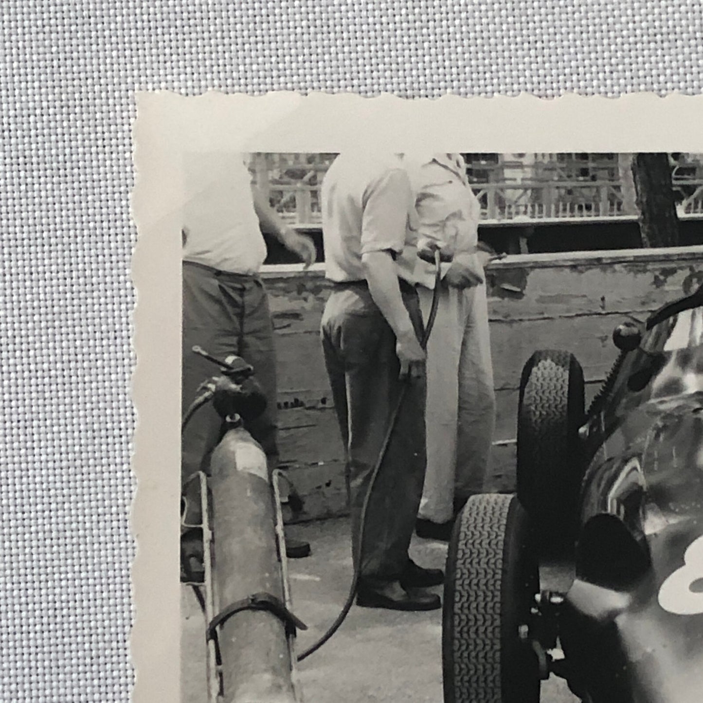 Vintage Racing Photo Photograph BRM Car 1958 Monaco Grand Prix