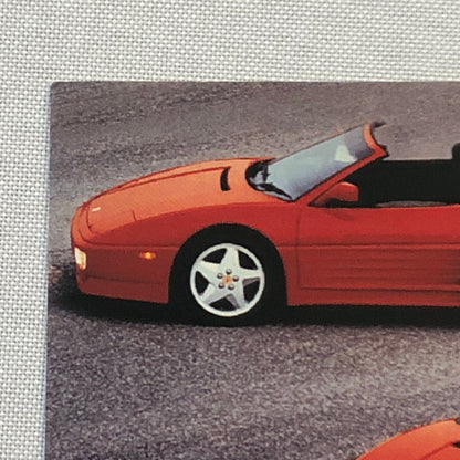 Ferrari 348 Coupe and Convertible Postcard Post Card