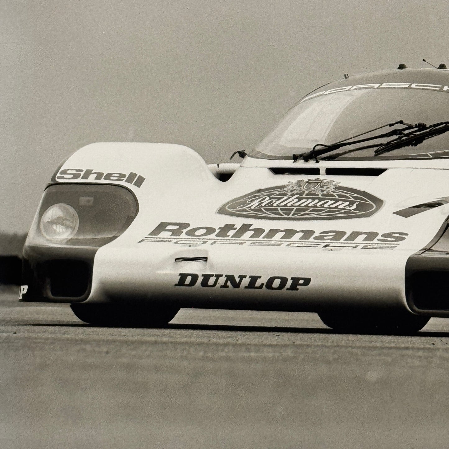 Porsche Rothmans Racing Car Photo Photograph Print 962 Groupe C