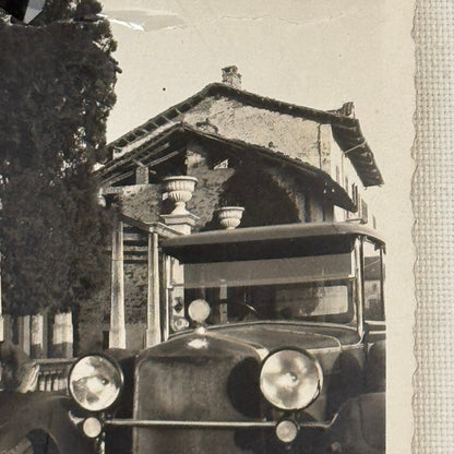 Vintage Photo Photograph Print Early Antique Car Automobile