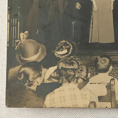 St Augustine's Chapel Church Press Photo Photograph People on Stage Americana