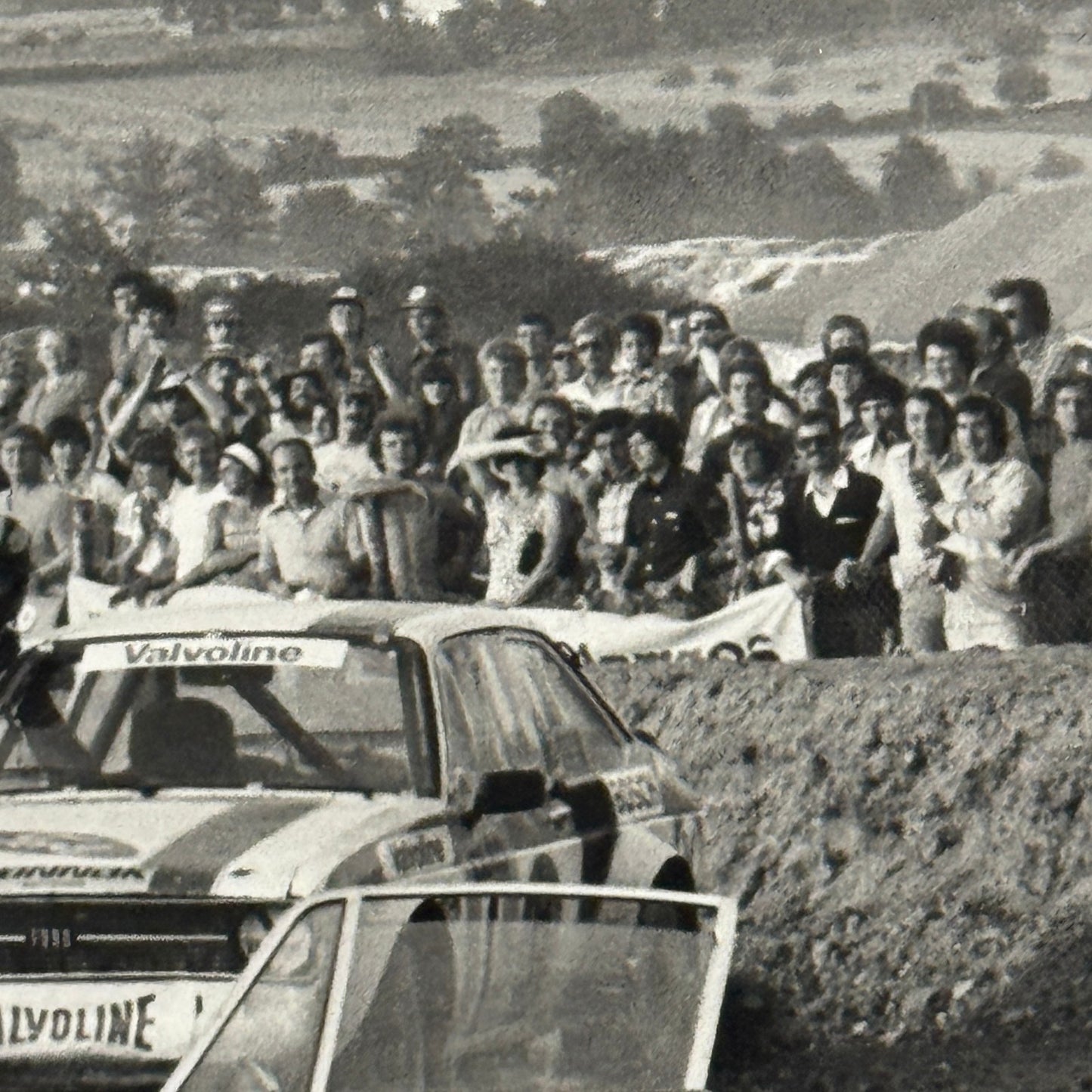 Vintage Rally Racing Photo Photograph Print DPPI Porsche 911 Volvo Car