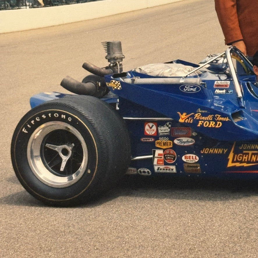 Al Unser Indy Racing Photo Photograph Modern Print 1970