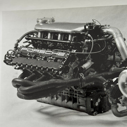 Porsche Quaker State Indy Racing Car Engine Factory Press Photo Photograph Print