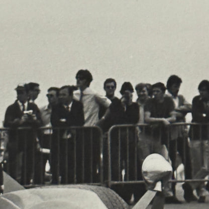 Vintage Racing Photo Denny Hulme McLaren 1969 British Grand Prix Photograph