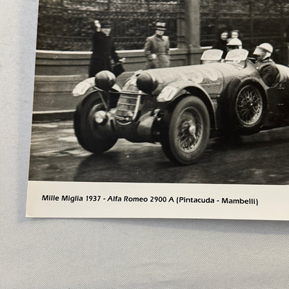 1937 Mille Miglia Alfa Romeo 2900 A Press Photo Photograph Modern Print