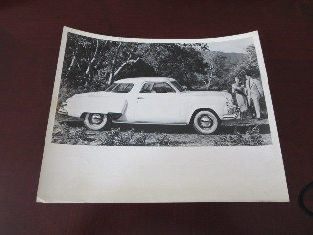 1949 Studebaker Champion Coupe Factory Press / Publicity Photo Original 