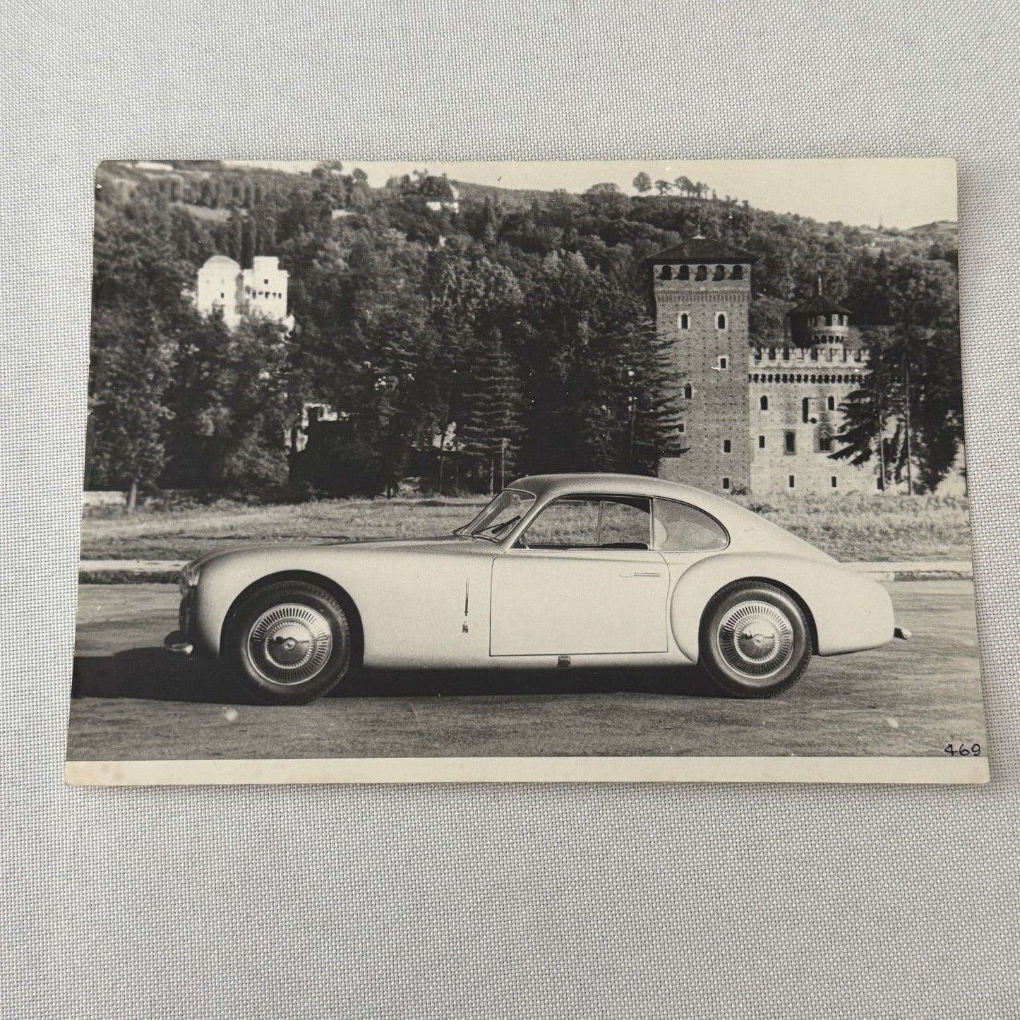 Pininfarina Cisitalia Coachbuilder Car Photo Photograph Print Vintage