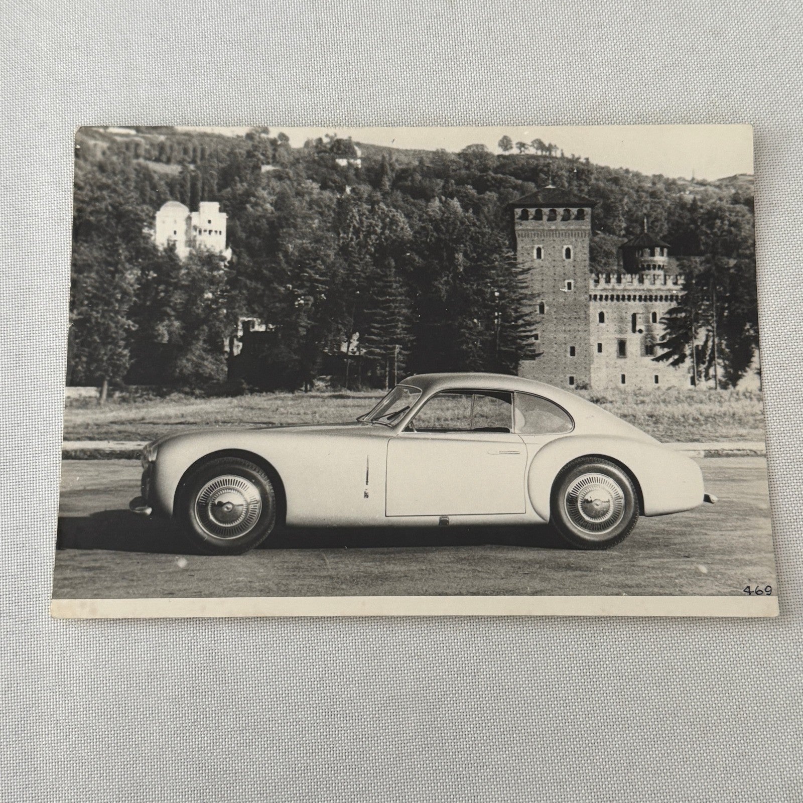 Pininfarina Cisitalia Coachbuilder Car Photo Photograph Print Vintage