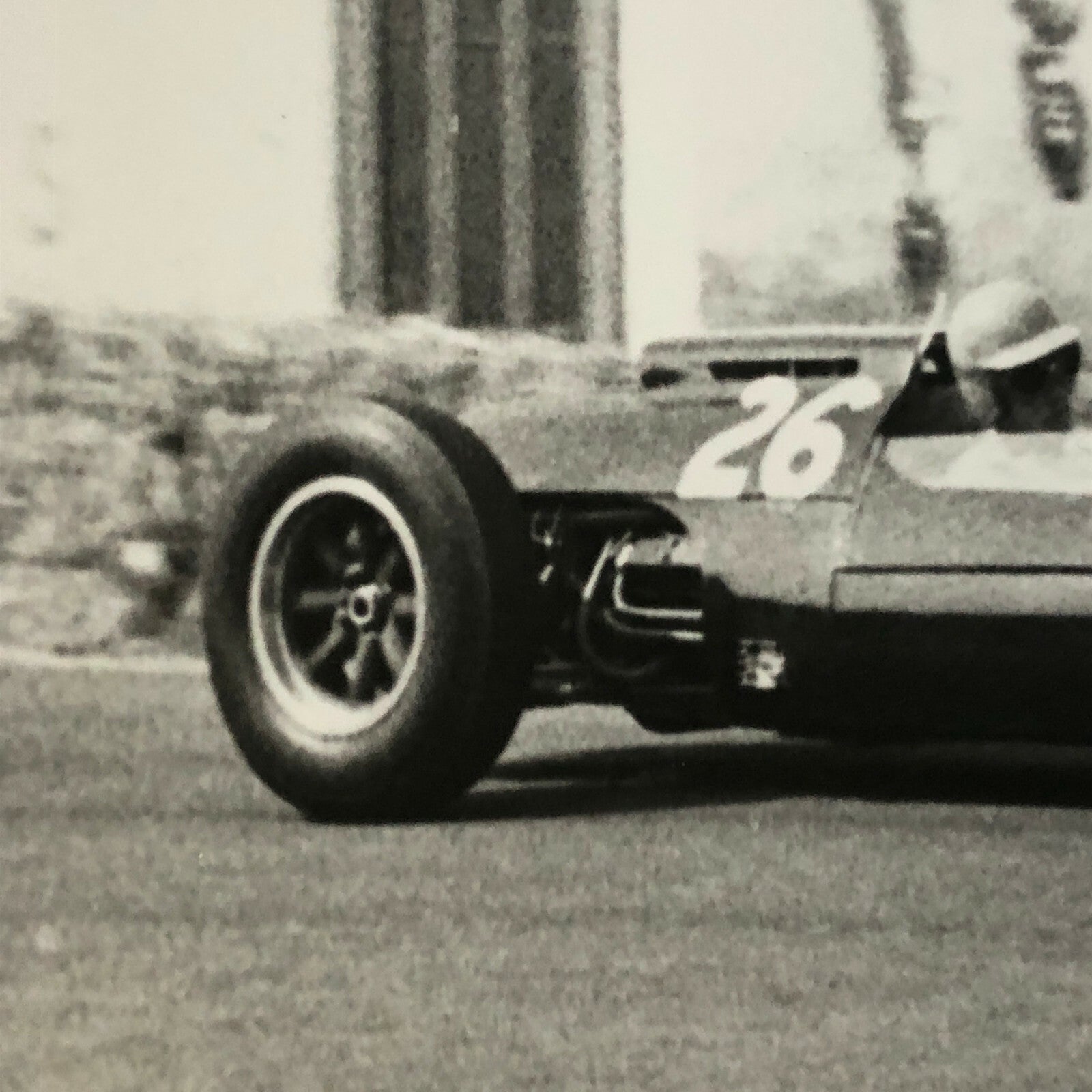 Vintage Grand Prix Racing Car Photo Photograph Print - SPA Belgium ?