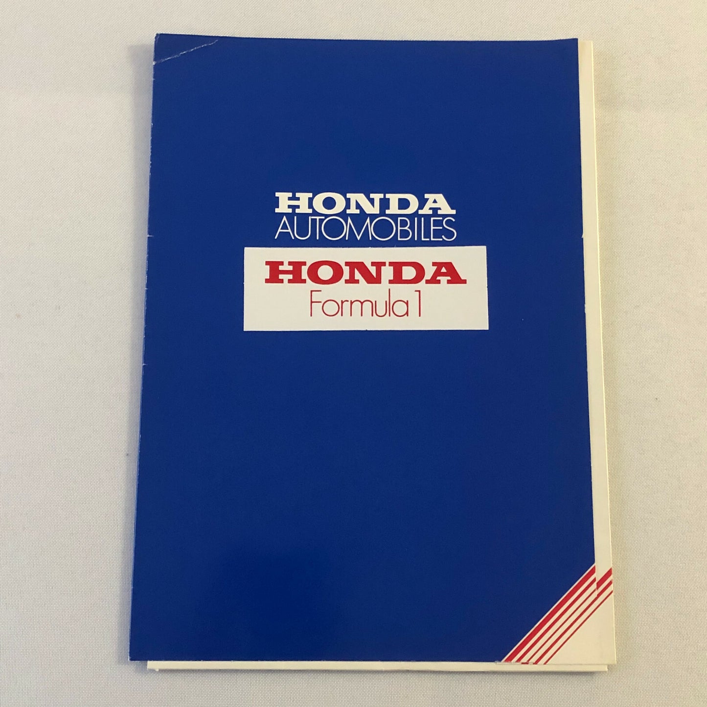 1983 Honda F1 Racing Press Kit Formula One Cars Photo + GERMAN Text 