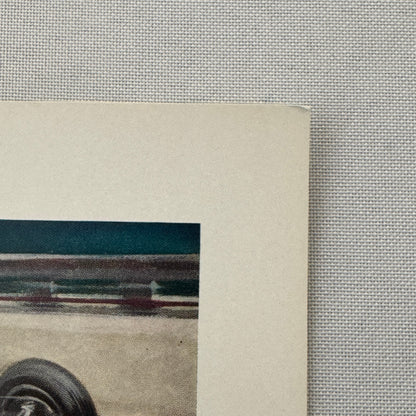 Graham Hill BRM Racing Car 1961 Italian Grand Prix Monza Illustration Print