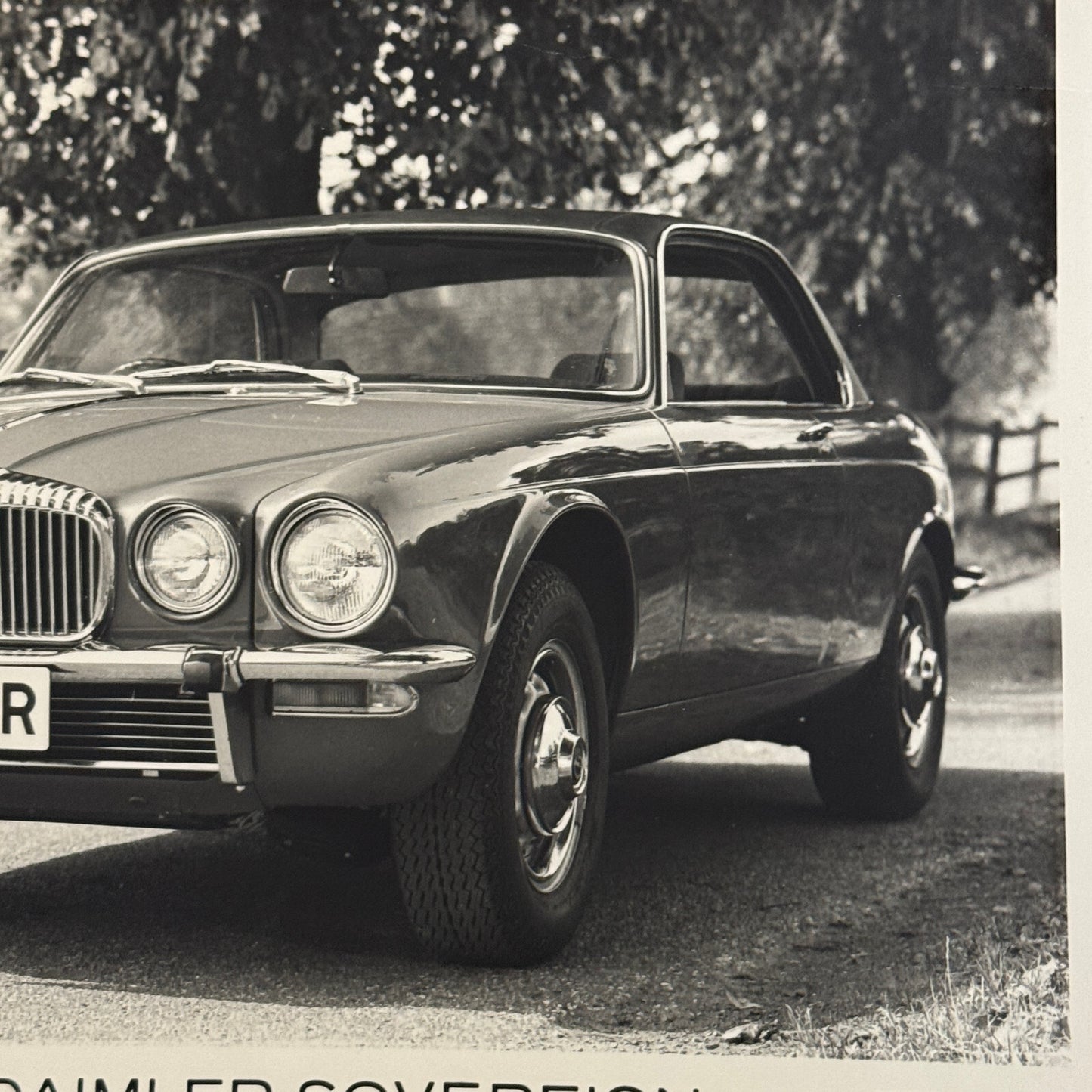 Daimler Sovereign Coupe Press Photo Photograph Jaguar 1977