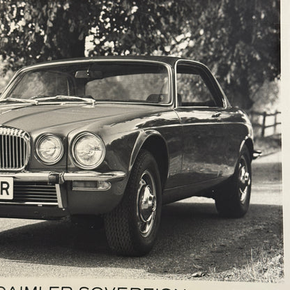 Daimler Sovereign Coupe Press Photo Photograph Jaguar 1977