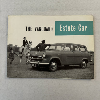 Standard Vanguard Estate Car Station Wagon Sales Brochure Catalog Vintage
