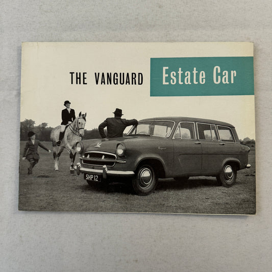 Standard Vanguard Estate Car Station Wagon Sales Brochure Catalog Vintage