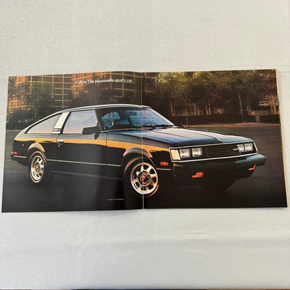 1980 Toyota Celica Car Sales Brochure Catalog GT Liftback ST Sport Coupe