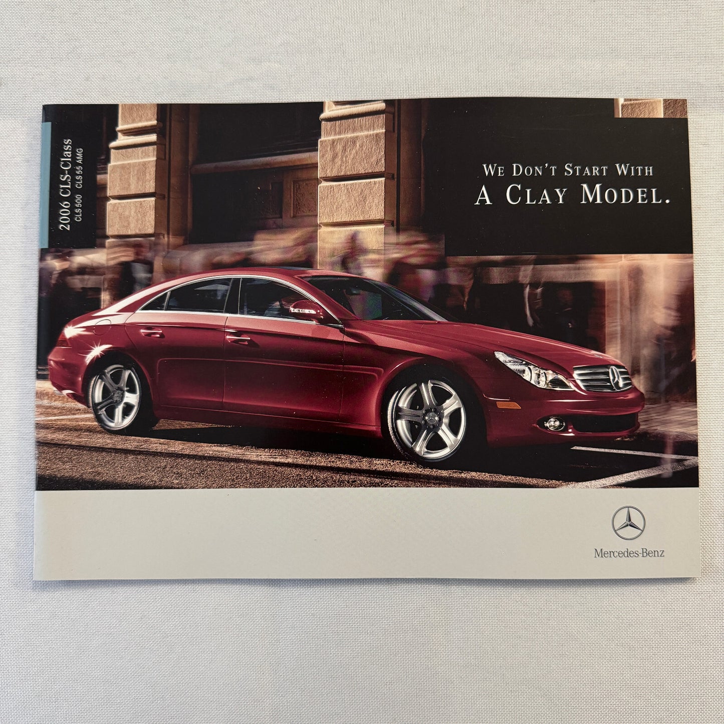 2006 Mercedes Benz CLS Class Sales Brochure Catalog CLS 500 CLS55 AMG
