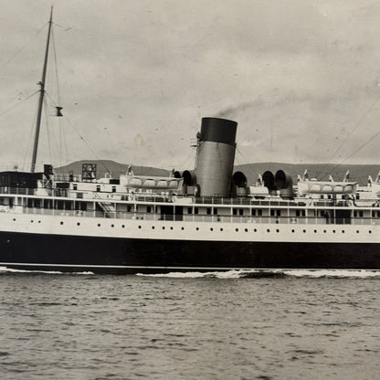 Vintage Ship Boat Photo Photograph Canadian Pacific Steamship SS Princess Helene