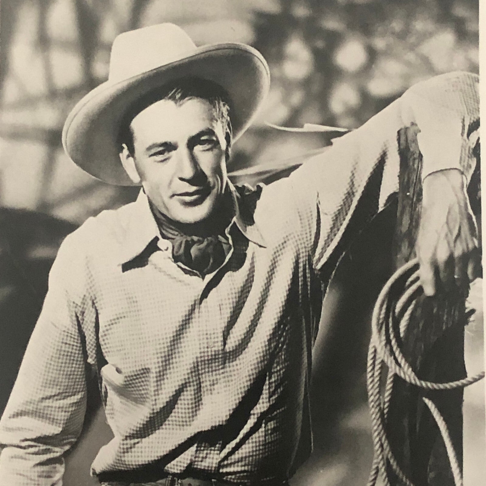 Gary Cooper Actor Photo Photograph Print Movie Still Cowboy Western