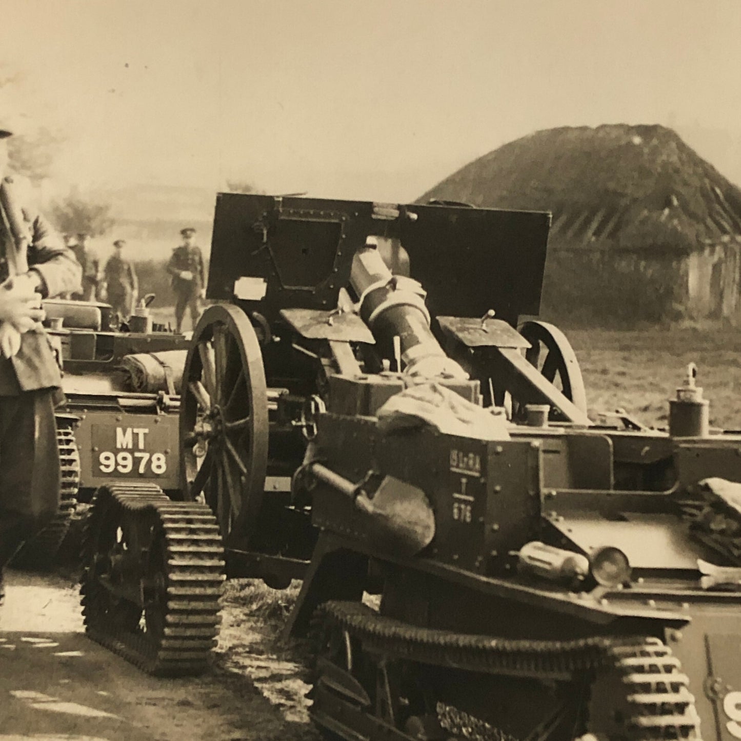 Military School 1932 Press Photo Photograph Eton vs Charterhouse UK Tanks