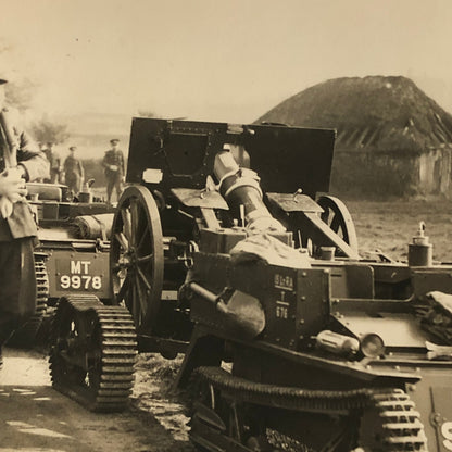 Military School 1932 Press Photo Photograph Eton vs Charterhouse UK Tanks