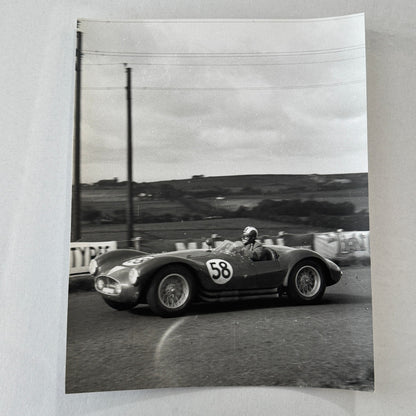 1954 Dundrod TT Racing Photo Maserati A6GCS Photograph Motorsport Modern Print