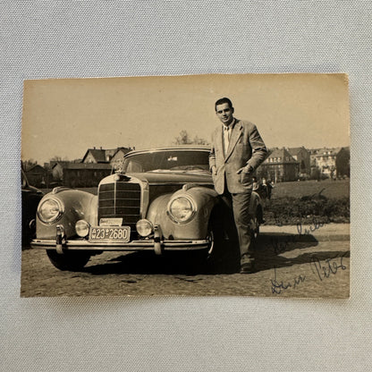 Vintage Mercedes Benz Car Automobile Photo Photograph Print