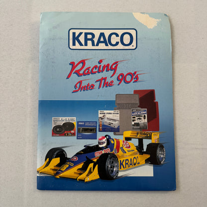 1990 Bobby Rahal Kraco Racing Press Kit Brochure Photos Lola Chevrolet Indy Car