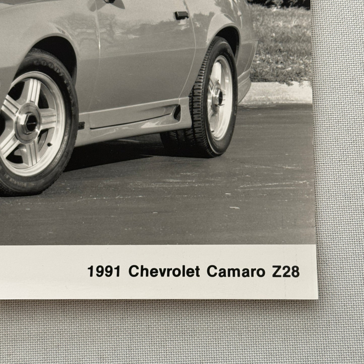 1991 Chevrolet Camaro Z28 Factory Press Publicity Photo Photograph Chevy