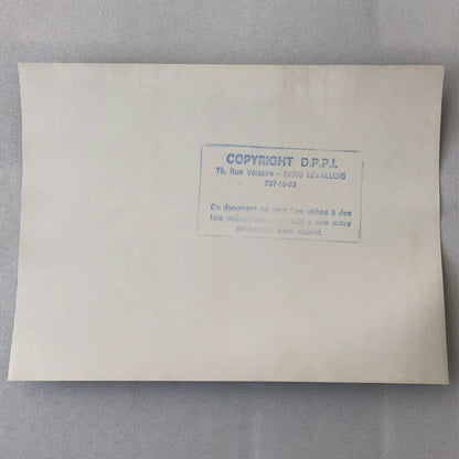 Vintage Rally Racing Photo Photograph 1974 Rallye RAC Car 