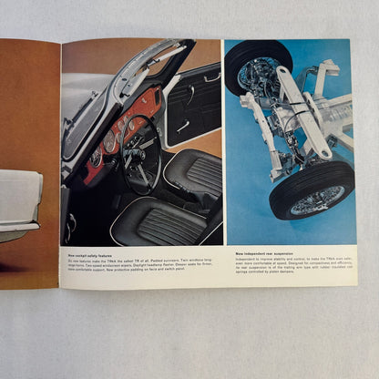 Triumph TR4A Sports Car Roadster Sales Brochure Catalog Advertising TR4 A