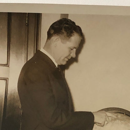 Press Photo Photograph Aviator James L Mattern Record Holder Underwood Photo