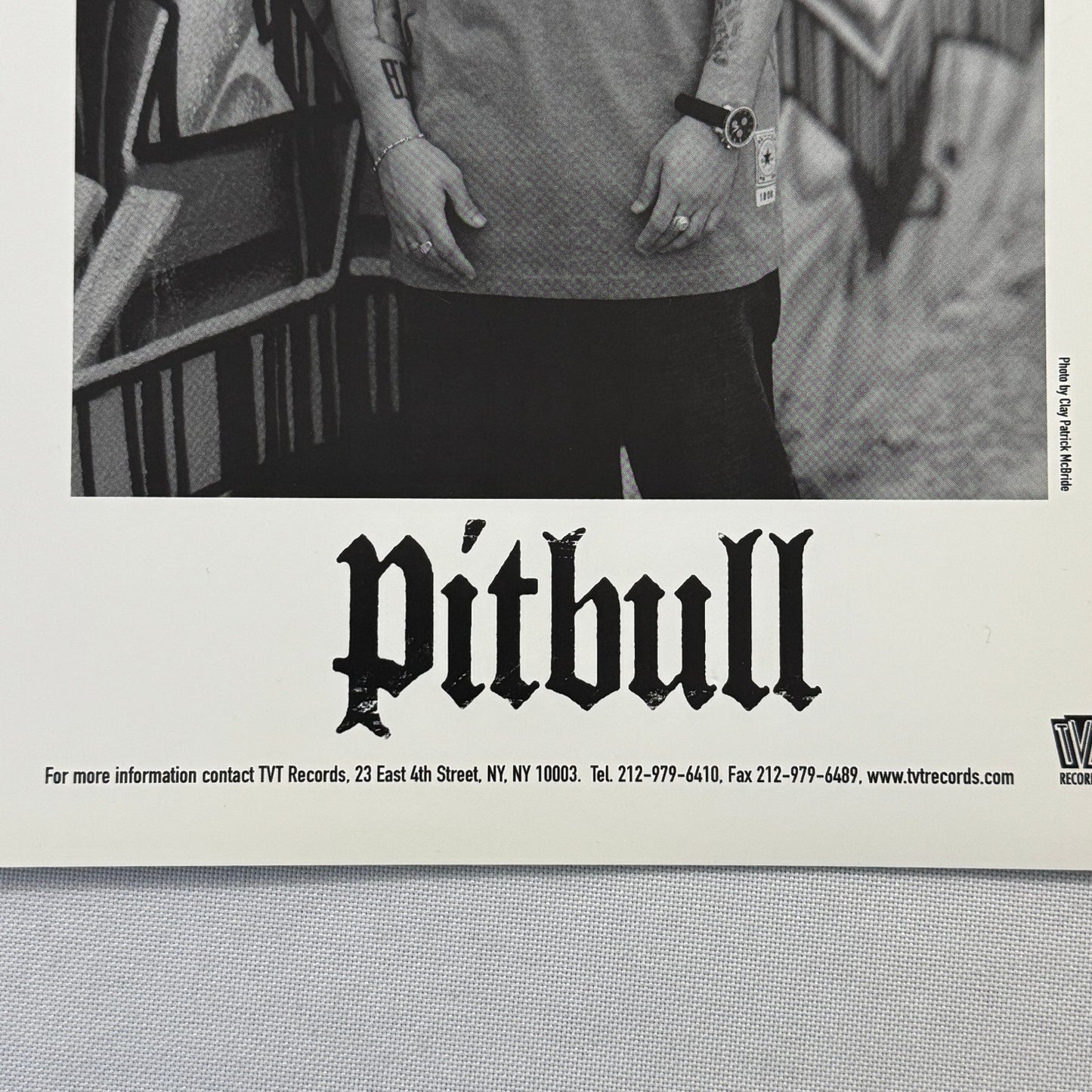 Pitbull Music Publicity Press Photo Photograph