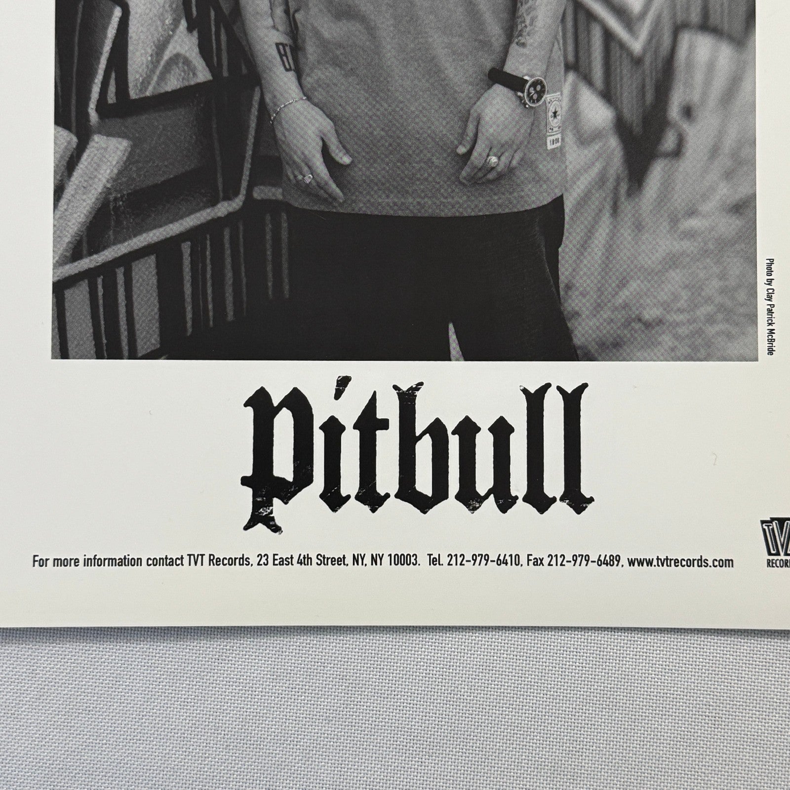 Pitbull Music Publicity Press Photo Photograph