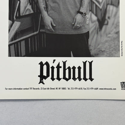 Pitbull Music Publicity Press Photo Photograph