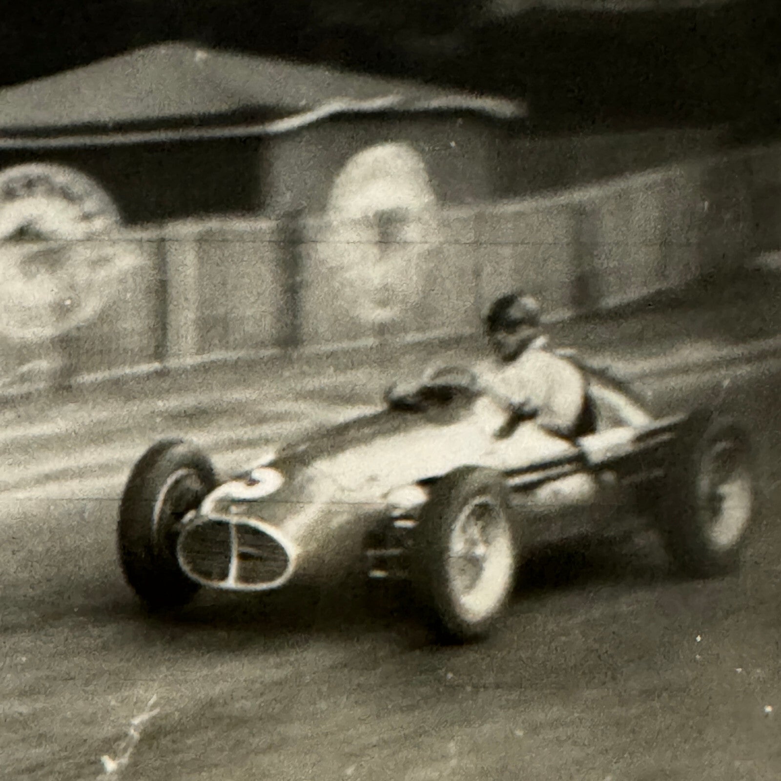 Juan Manuel Fangio Racing Driver Photo Vintage Motorsport Print