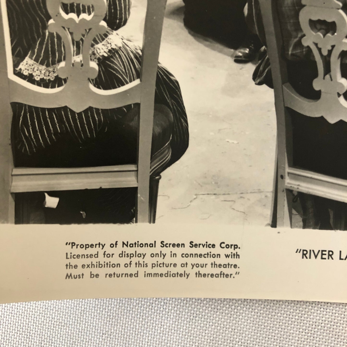 Vintage Movie Film Still Photo Photograph Print River Lady