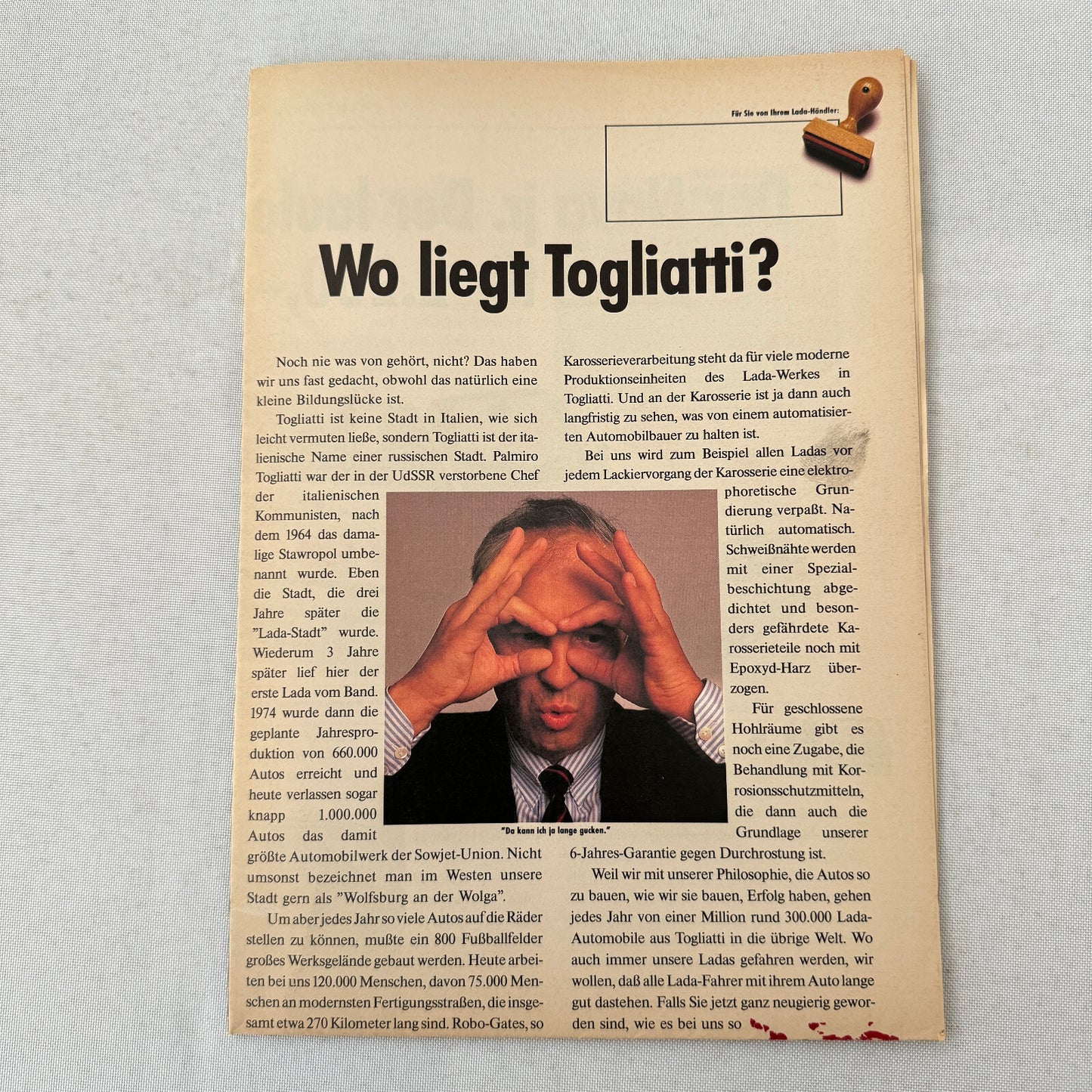 Lada Car Sales Brochure Catalog Lada Niva Samara Nova Kombi German Text European