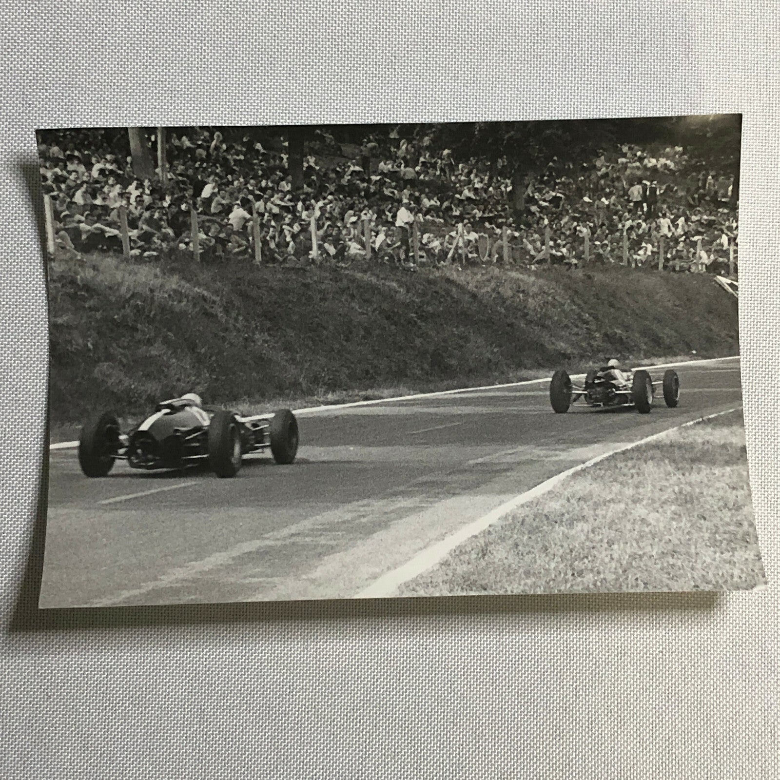 Vintage Grand Prix Racing Car Photo Photograph Print 