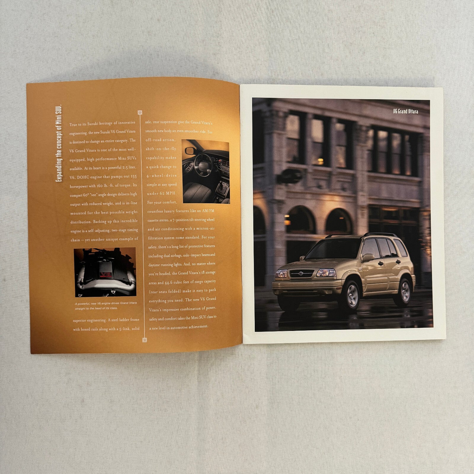 1999 Suzuki Sales Brochure Catalog Grand Vitara Esteem Wagon Swift