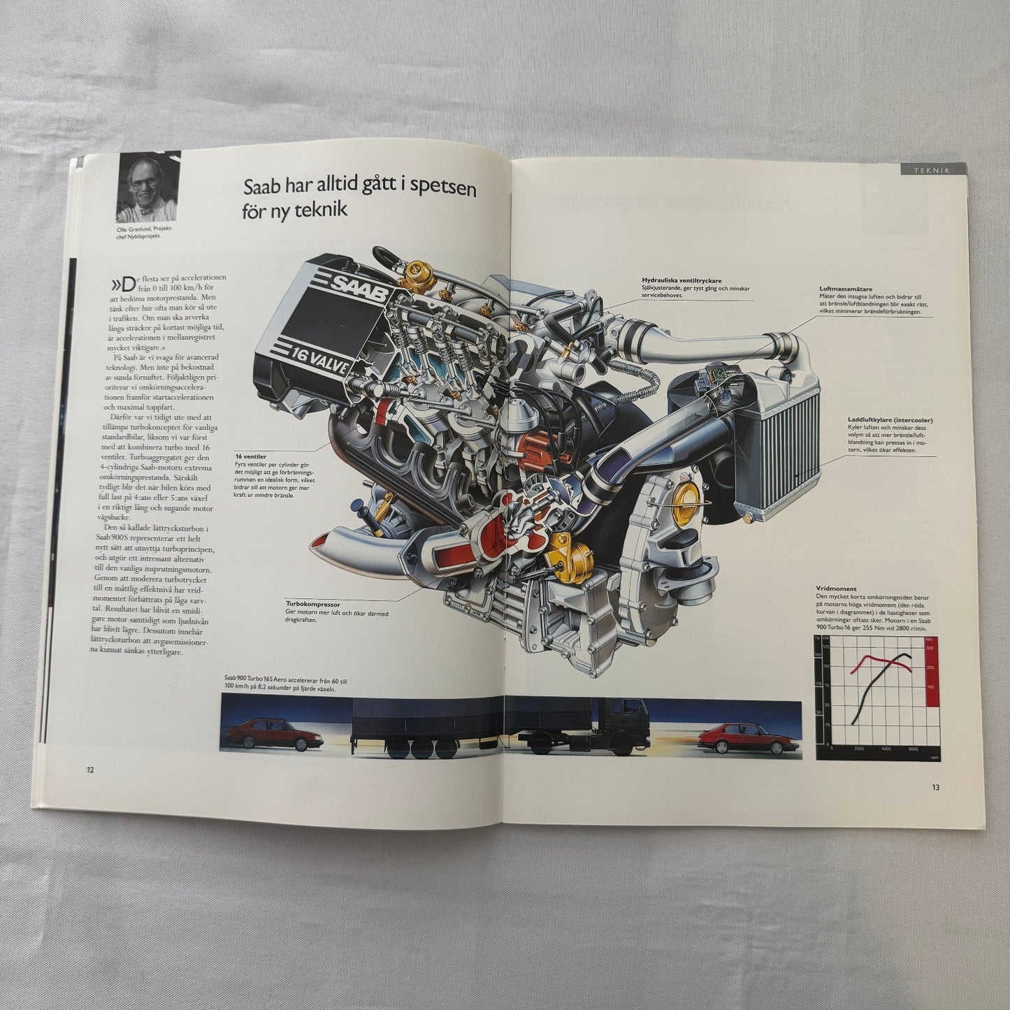 1992 Saab 900 Car Sales Brochure Catalog 900S 900i 900 Turbo Aero SWEDISH