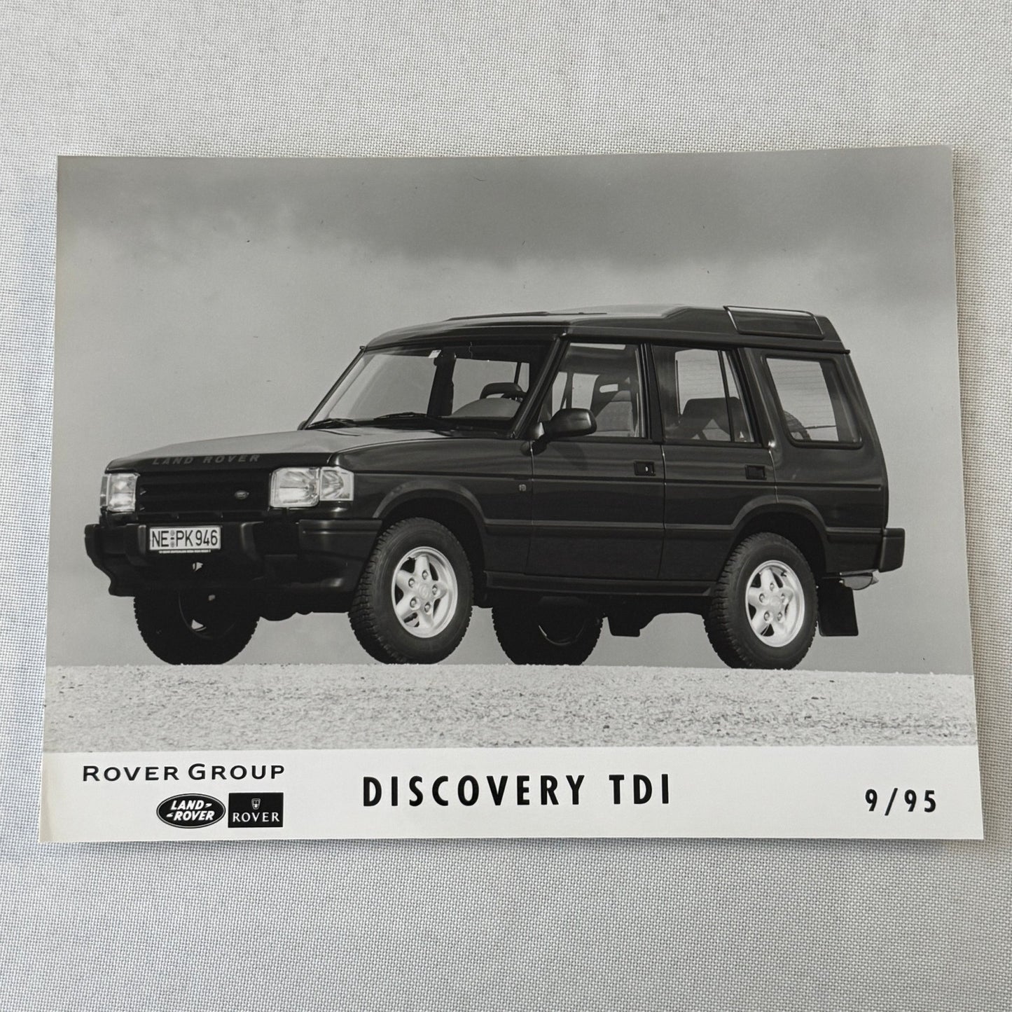 1995 1996 Rover Land Rover Press Kit Mini Cooper MG MGF Range Rover GERMAN