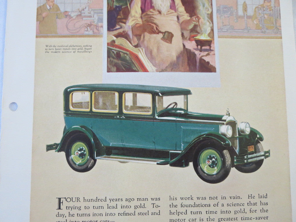 1927 1928 ? Packard Sedan Original Dealer Only Ad Proof - Vintage Advertising