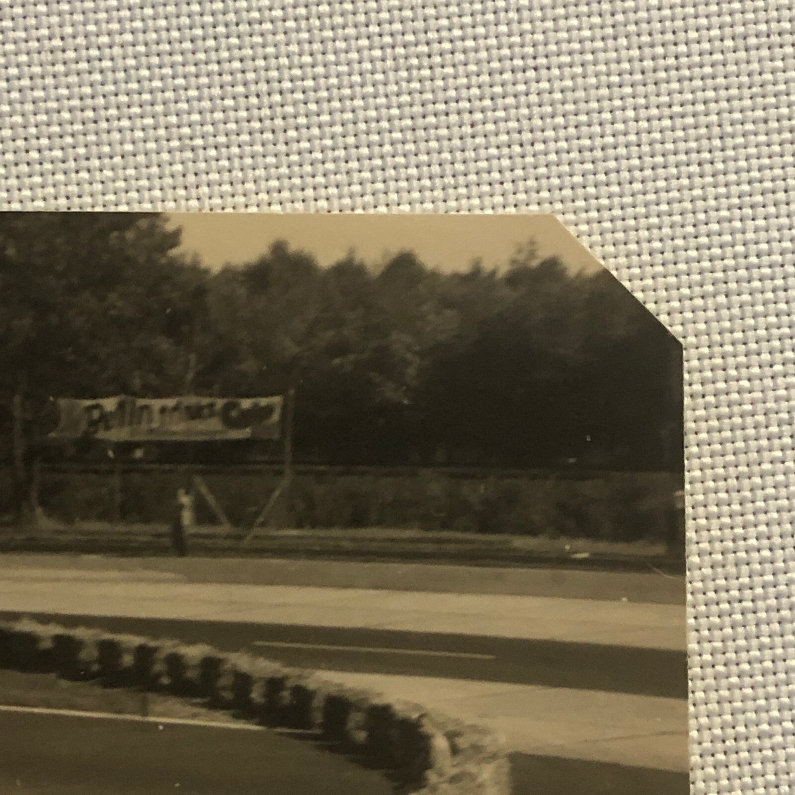 Vintage Racing Photo Photograph Mercedes Benz Car - Tag AL17313